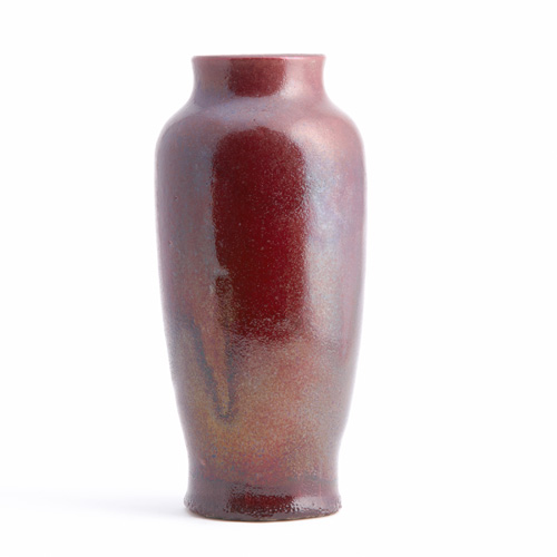 Appraisal: CHELSEA KERAMIC ART WORKS Baluster vase covered in a superb