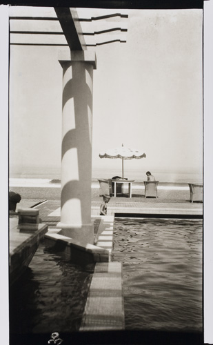 Appraisal: LARTIGUE JACQUES-HENRI - Ren e at the Pool of the