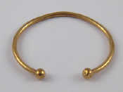 Appraisal: A carat gold bangle approx cm internal width gms