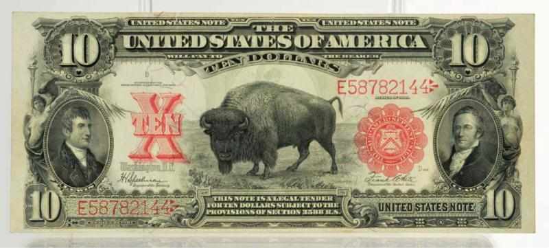 Appraisal: United States Note with Bison Description Series of XF-AU