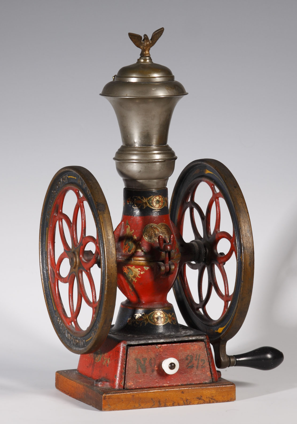 Appraisal: Enterprise Coffee Grinder No Eagle finial Enterprise Mfg Co Philledlephia