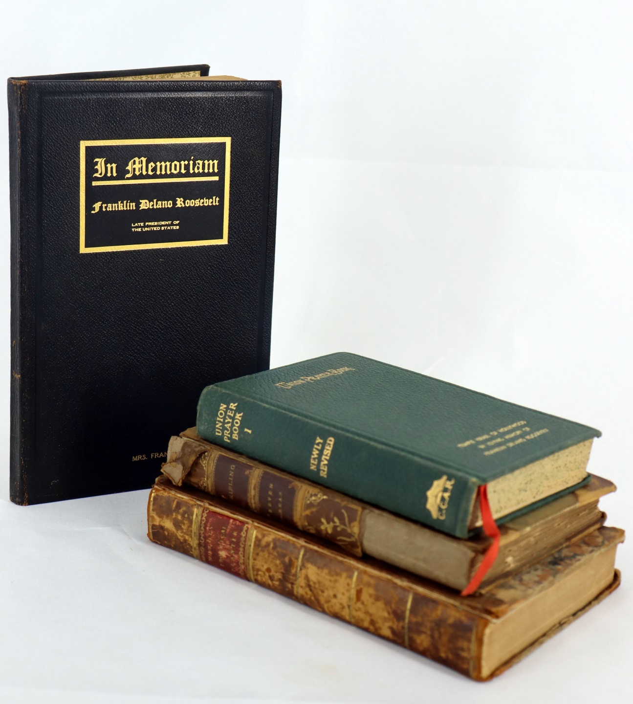 Appraisal: FDR Books - Items - Signed - Judaica In Memoriam