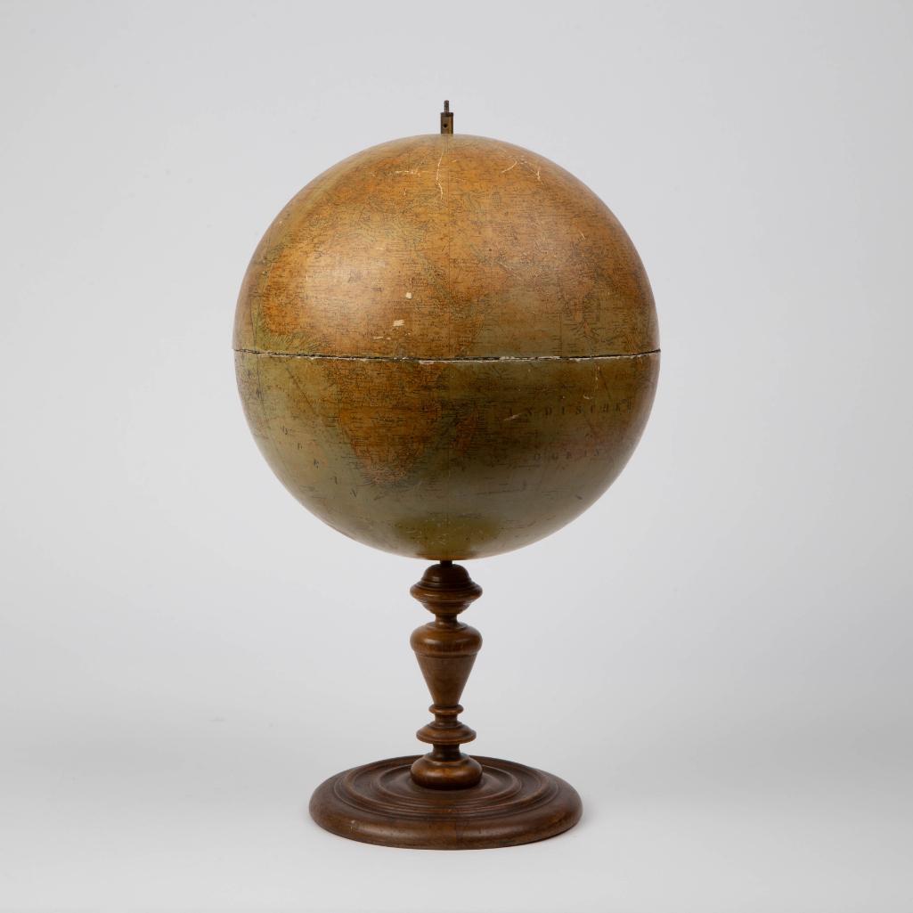 Appraisal: A L J HEYMANN WORLD GLOBE CIRCA A turn-of-the-century globe