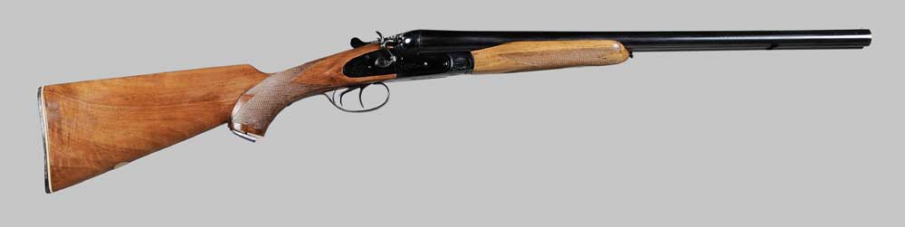 Appraisal: Spanish Double-Barrel Shotgun modern ga marked on barrel Pacific International