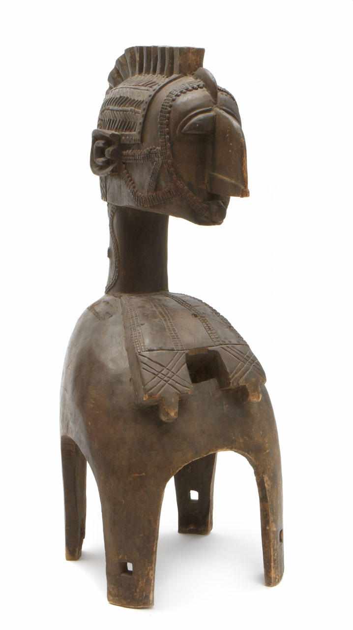 Appraisal: A Modern Baga Nimba shoulder mask height in width in