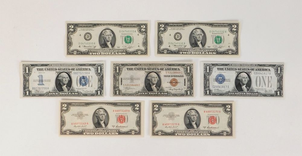 Appraisal: PC United States and Dollar Bill Group United States Includes