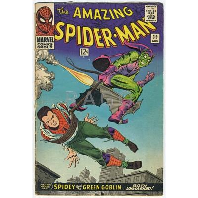 Appraisal: THE AMAZING SPIDER-MAN COMICS Two Spidey and the Green Goblin