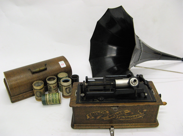 Appraisal: EDISON CYLINDER PHONOGRAPH Home Model A third version serial H