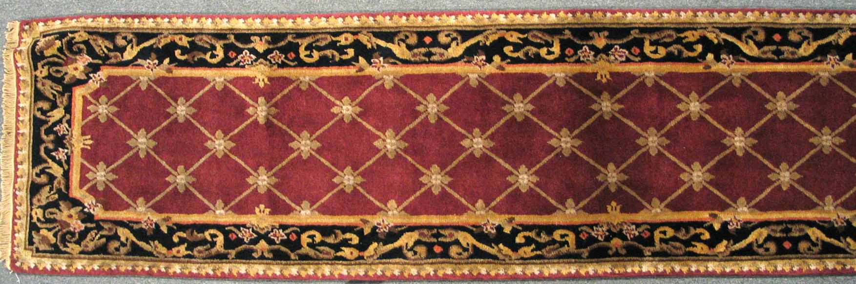 Appraisal: Property of various owners An Indian carpet size approximately ft