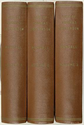 Appraisal: Life of Thomas Jefferson Three Volumes