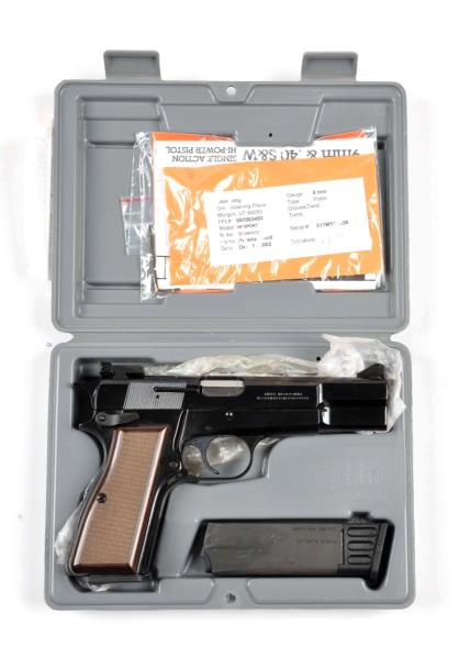 Appraisal: MIB Browning Hi - Power Semi-Automatic Pistol Serial MY Pistol