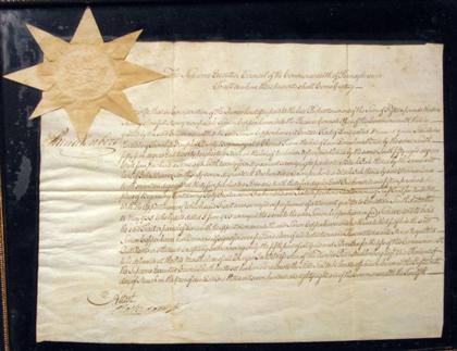 Appraisal: piece Manuscript Document Signed Muhlenberg John P eter Gabriel Philadelphia