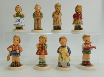 Appraisal: A collection of Goebel Hummel Membership Year Figures dating from