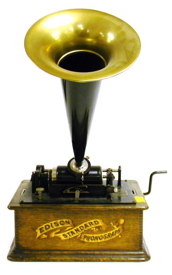 Appraisal: Late th C Edison Standard Phonograph serial number S L