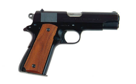 Appraisal: COLT LIGHTWEIGHT COMMANDER SEMI-AUTO PISTOL Cal Super SN LW Blue