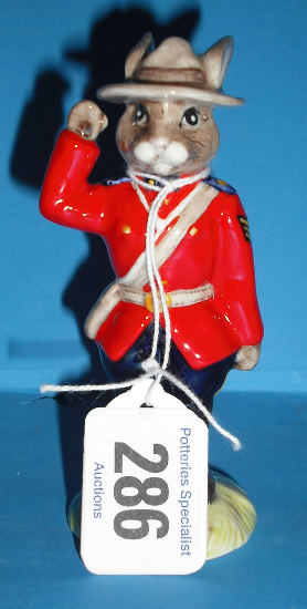 Appraisal: Royal Doulton Bunnykins Figure Sergeant Mountie DB limited edition of