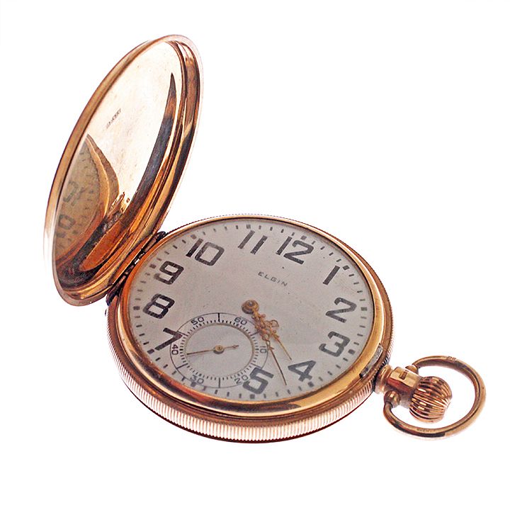 Appraisal: Elgin k Gold Hunting Case Pocket watch A nice example