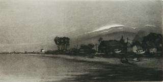 Appraisal: William Hicks aquatint William Hicks American - - ''Bergen Beach