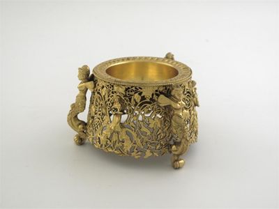 Appraisal: A th century Continental silvergilt trencher salt after the antique