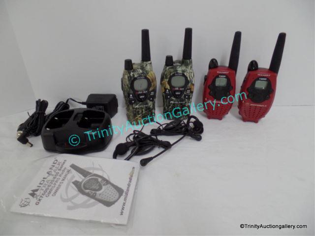 Appraisal: Midland GTX Motorola T Walkie Talkie Sets Includes total walkie