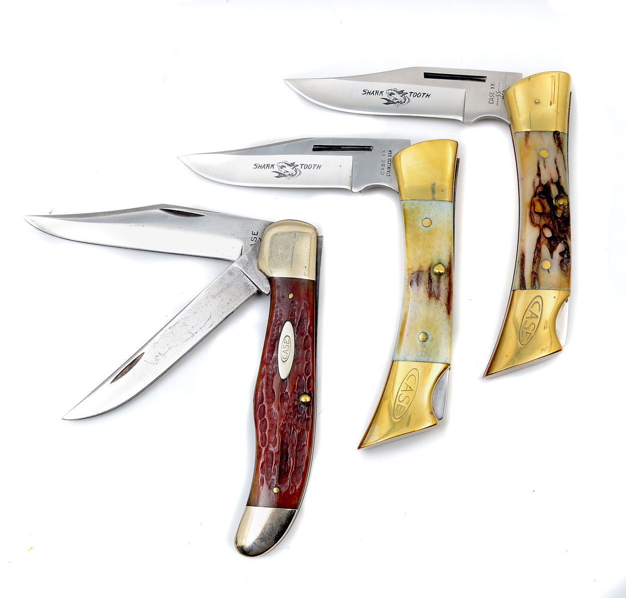 Appraisal: CASE XX THREE KNIFE COLLECTOR LOT To include Model SAB