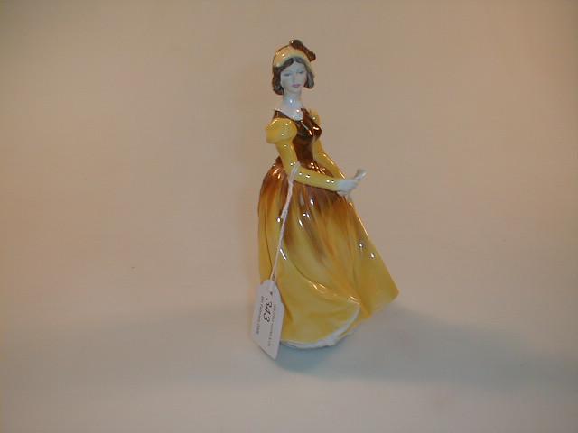 Appraisal: A Coalport figure A letter from a letter high