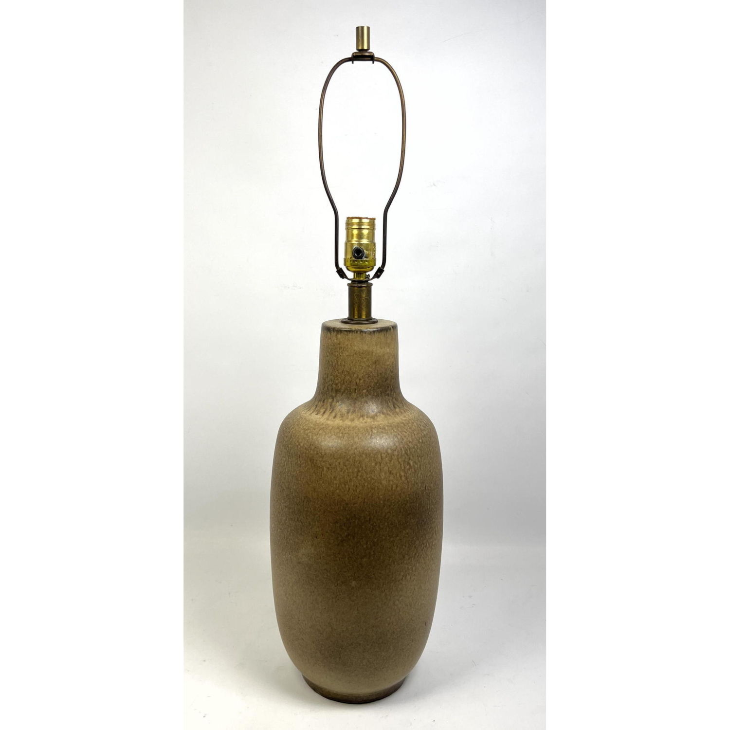 Appraisal: Lee Rosen Design Technics Lamp Nice subtle glaze Unmarked Pottery