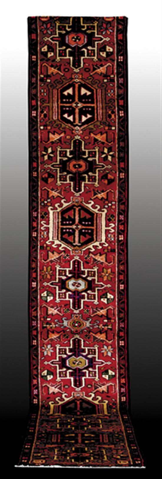 Appraisal: Persian Karajeh runner ' x '