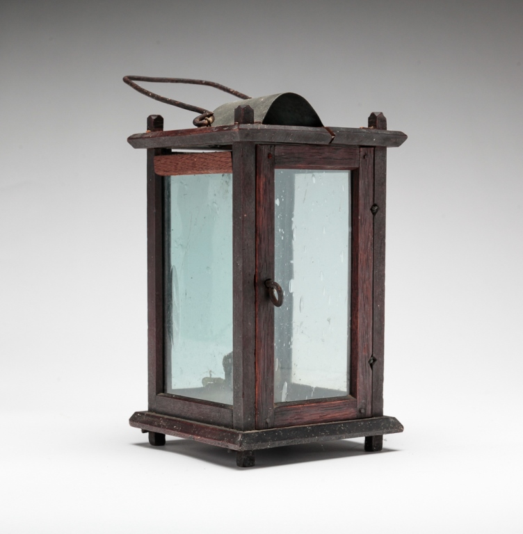 Appraisal: BARN LANTERN Second half th century Nicely done replica with