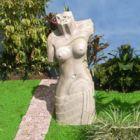 Appraisal: An Indonesian carved stone Figure 'Classic Venus' ft H