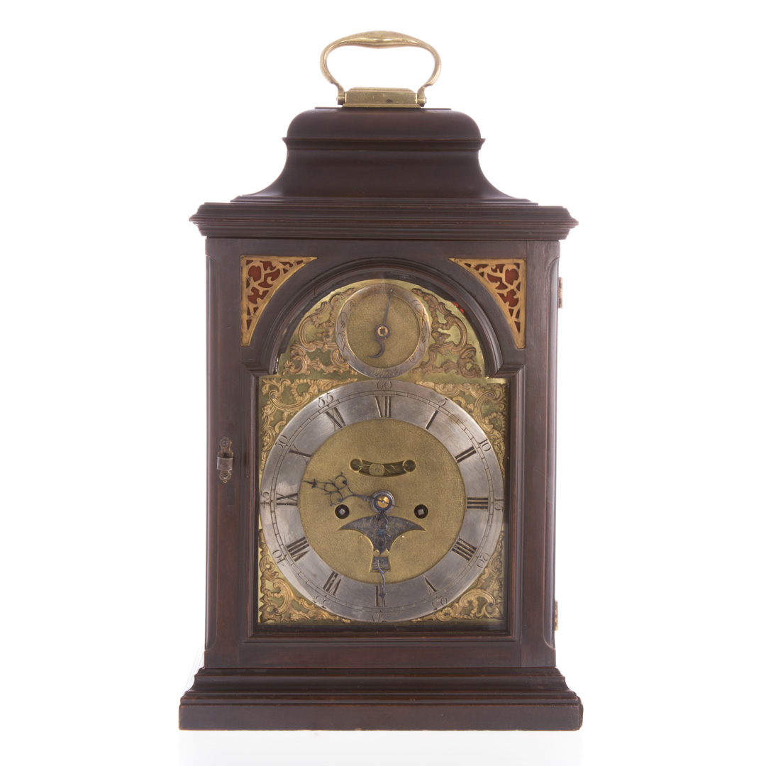 Appraisal: George III bracket clock works by Abel Panchaud circa -