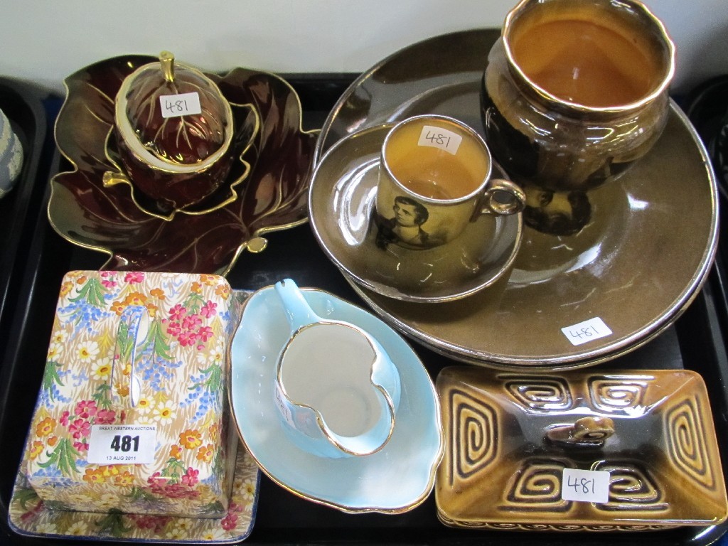 Appraisal: Various Ridgways plate cups and saucers etc Carlton Ware Royal