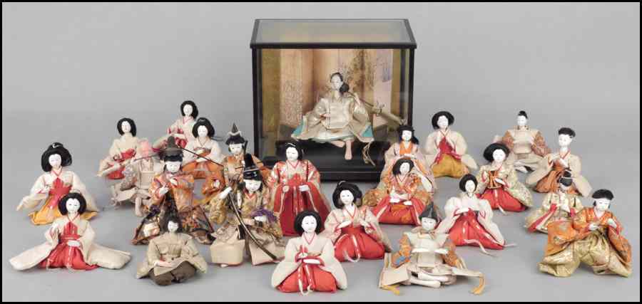 Appraisal: COLLECTION OF JAPANESE 'GIRL'S DAY' DOLLS Condition No Specific Condition