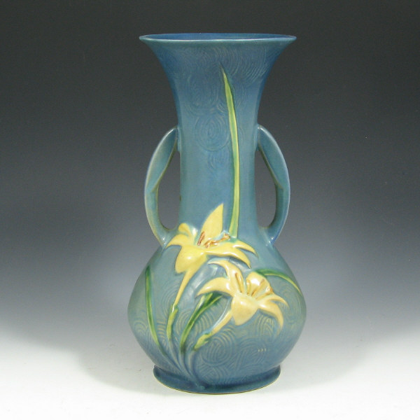 Appraisal: Roseville Zephyr Lily - Vase Roseville Zephyr Lily vase in