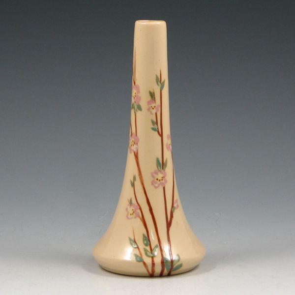 Appraisal: Padre California pottery bud vase with hand decoration Marked Padre