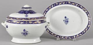 Appraisal: Chinese export porcelain tureen and undertray early th c ''