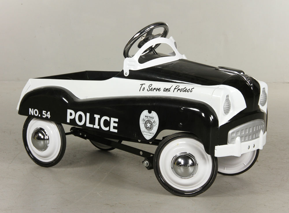 Appraisal: - Instep Police Pedal Car Instep police pedal car h