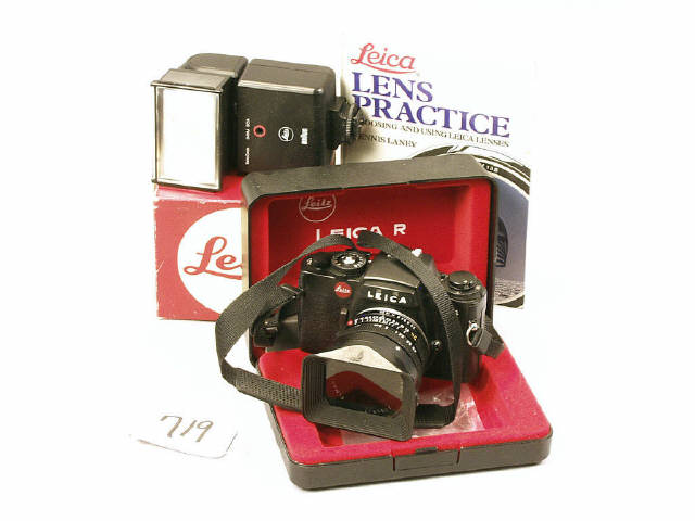 Appraisal: Lieca R MM black boy camera sn with Leitz Wetzlar