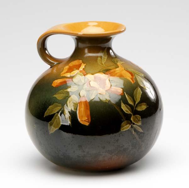 Appraisal: ROOKWOOD Standard Glaze bulbous jug painted by Amelia Sprague with