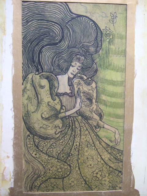 Appraisal: Manner of Jan Toorop 'Dolce' Pen ink and watercolour bears