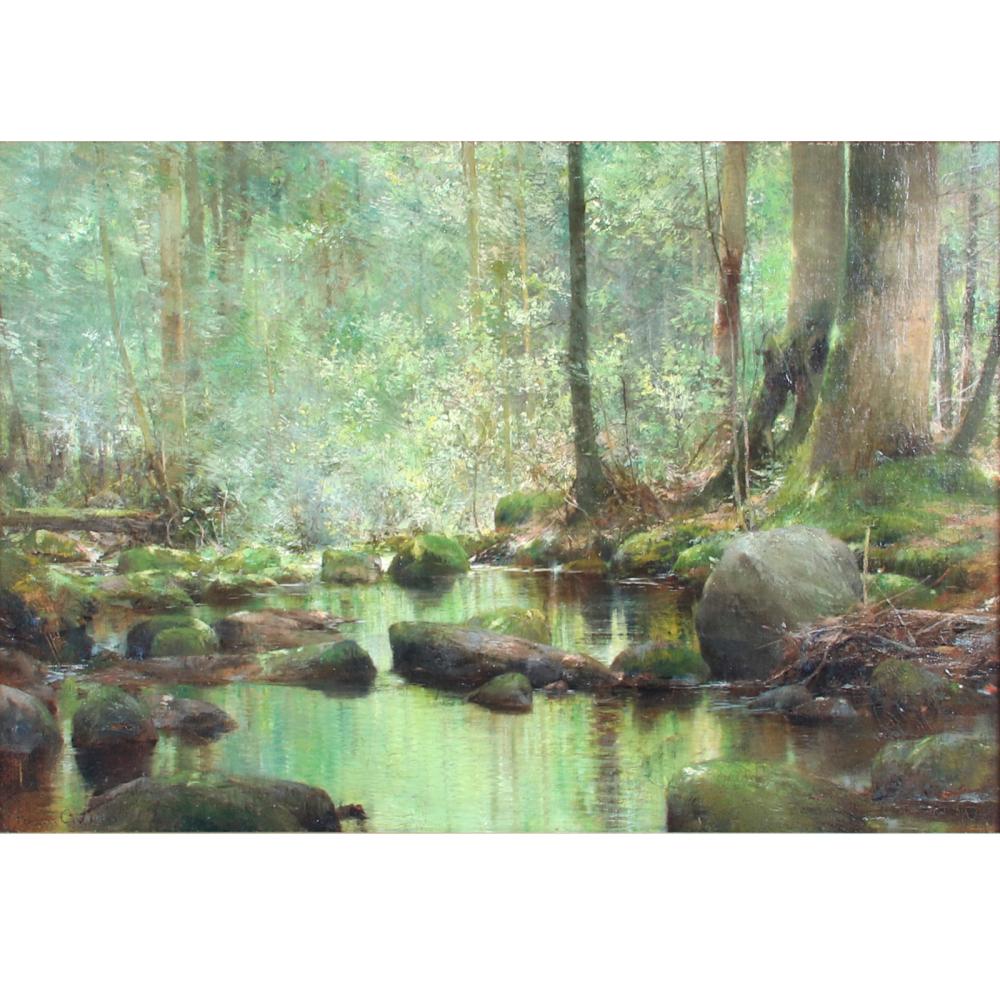 Appraisal: FRANCIS COATES JONES CALIFORNIA MARYLAND - THE SWAMP OIL ON