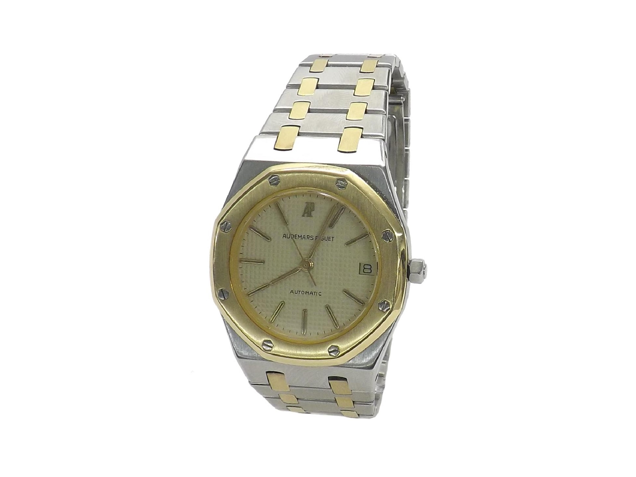 Appraisal: Audemars Piguet Royal Oak gold and stainless automatic gentleman's bracelet