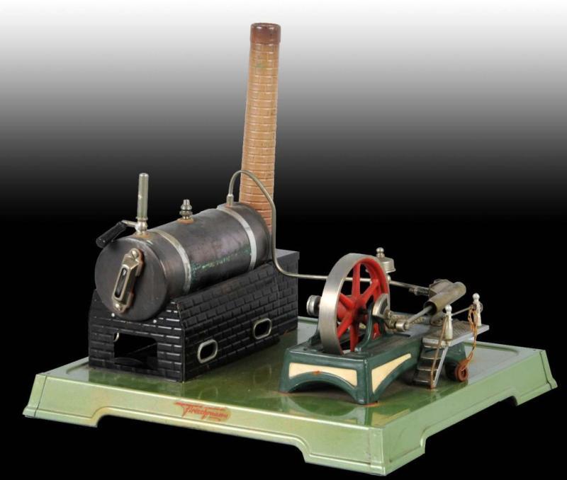 Appraisal: Fleischmann No Horizontal Steam Engine Description Circa to The engine