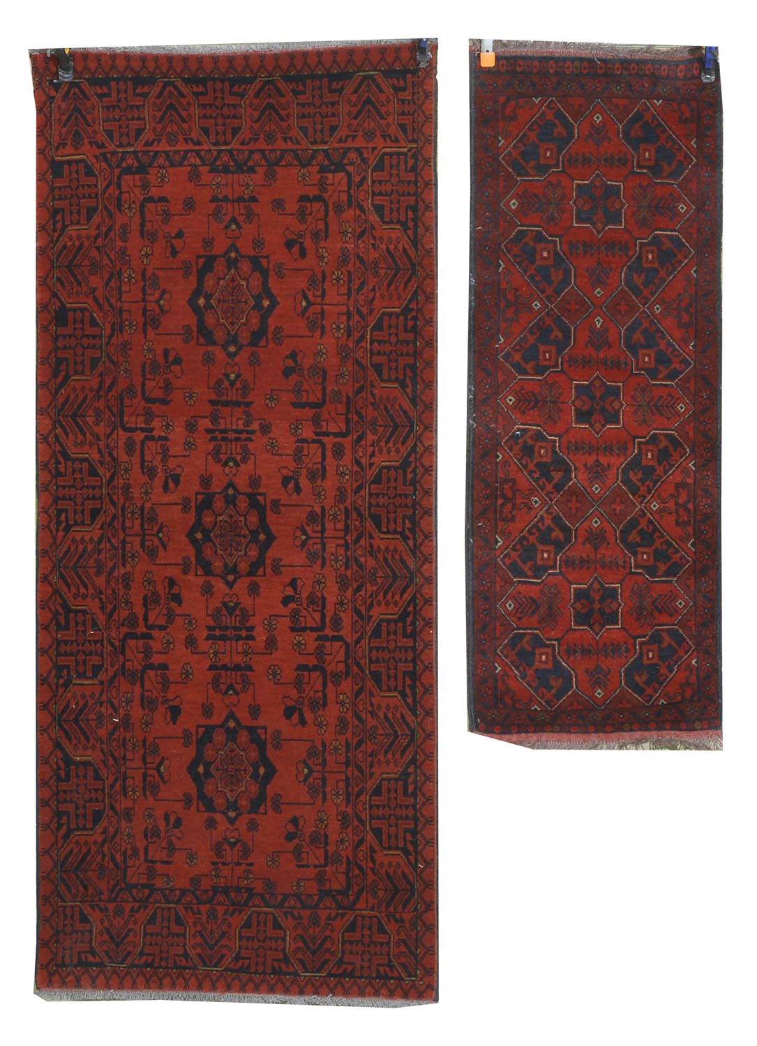 Appraisal: ORIENTAL RUG TWO TURKOMAN CARPETS ' x ' ' x