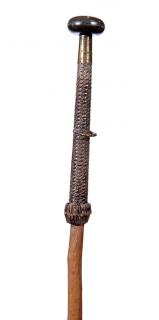 Appraisal: Makilla Weapon Cane- Dated - A fine example with a