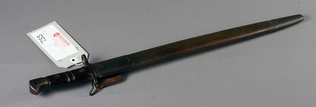 Appraisal: US M Bayonet and Type I scabbard Remington marked with