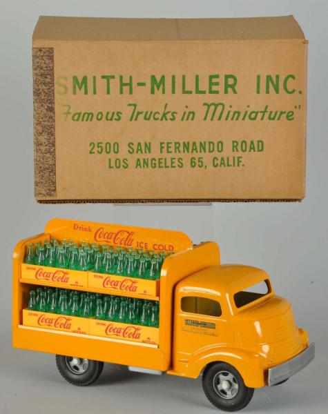 Appraisal: Coca-Cola Smith-Miller Toy Truck Description Circa s Beautiful truck assembled