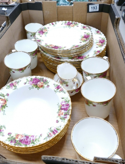 Appraisal: A large collection of Royal Albert Old Country Rose items