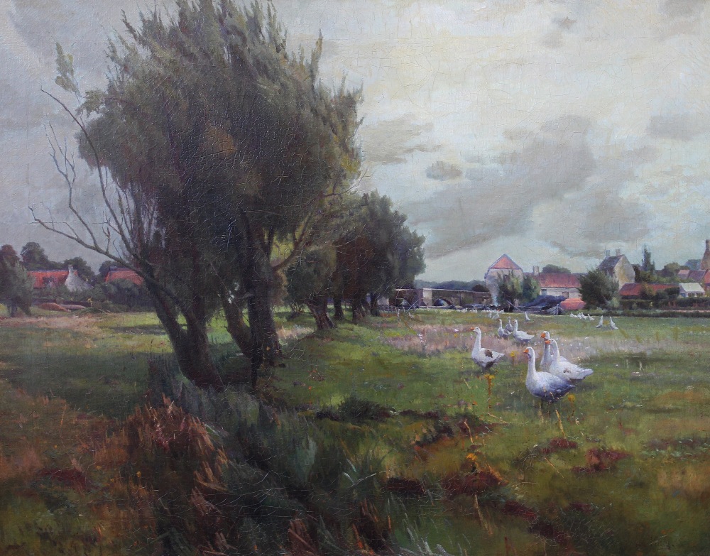 Appraisal: William Gunning King - Lower Fittleworth West Sussex oil on