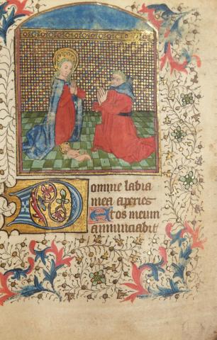 Appraisal: MANUSCRIPT Book of Hours Paris or Tours intended for Southern